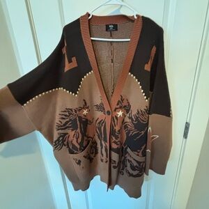 Dressed in Lala Untamed Wild Mustang Cardigan